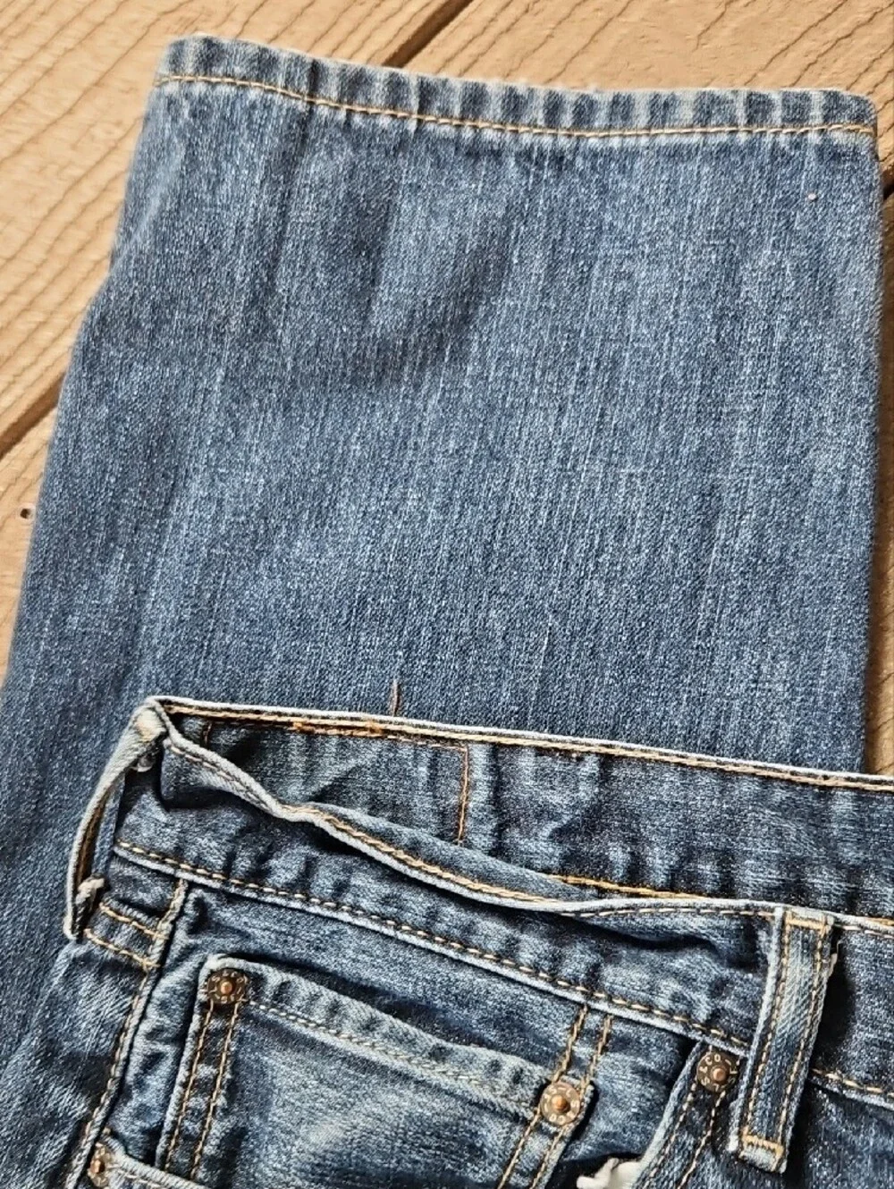 Levi's 505 Jeans W40 L30 Classic Blue Men's Denim Jeans